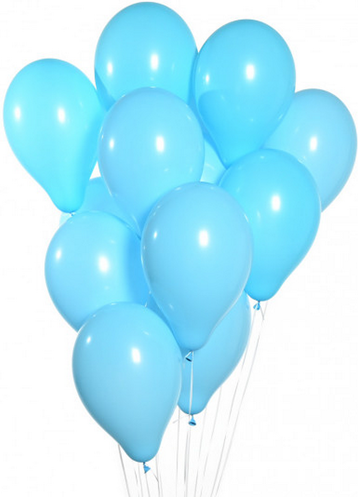 Helium gas Balloons 10pcs