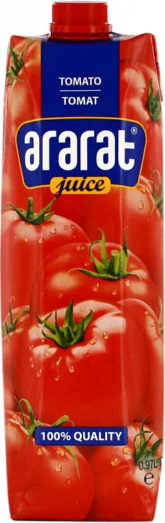Tomato juice "Ararat" 0.97l 