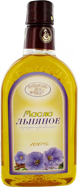 Flax oil "Dobriy Len" 0.5l