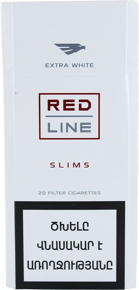 Cigarettes "Red Line Slims Extra White"
