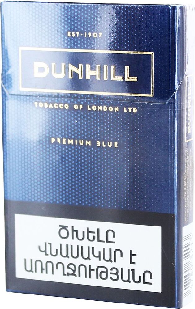 Ծխախոտ «Dunhill Premium Blue Super Slims»