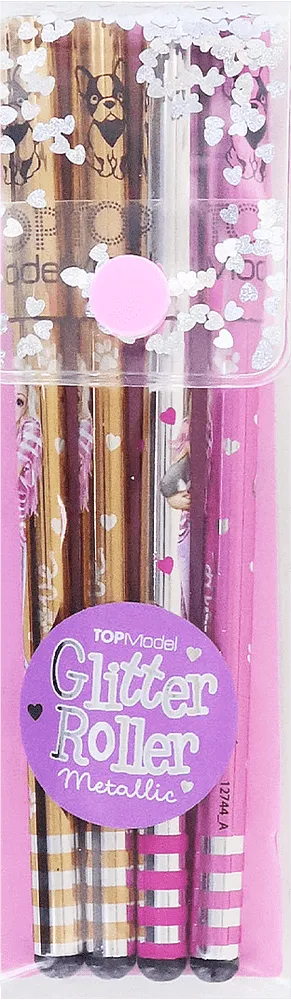 Colour pen "Top Model Glitter" 4 pcs
