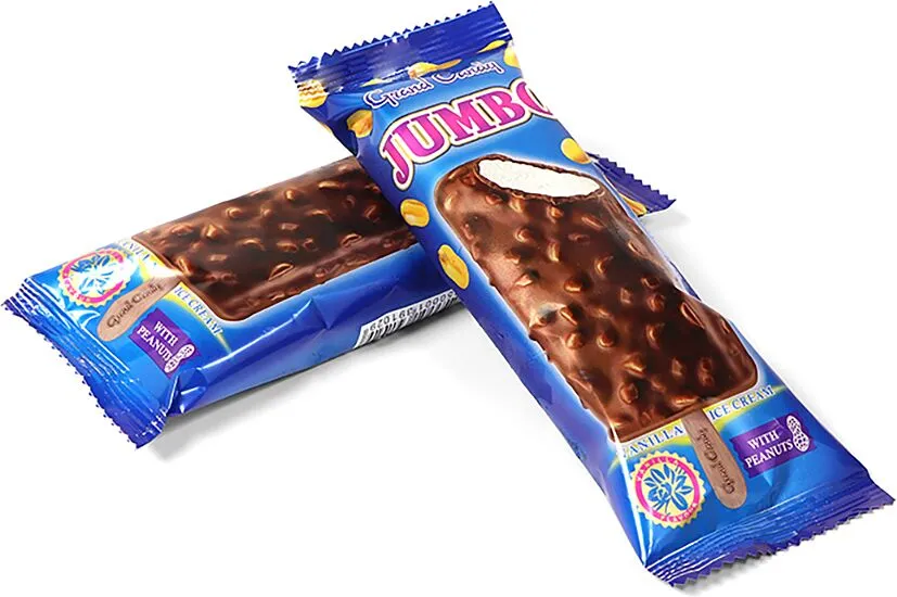 Vanilla ice cream "Grand Candy Jumbo" 80g