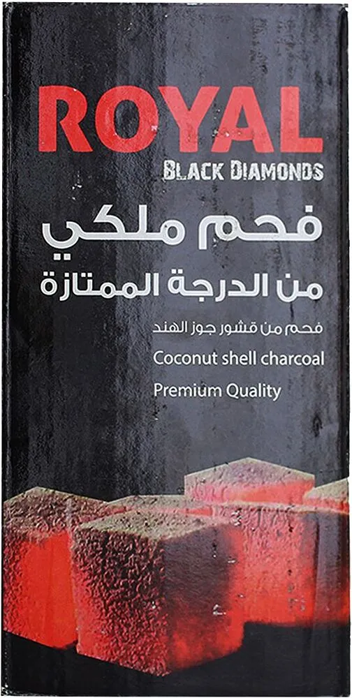 Charcoal "Royal Black Diamond" 72 pcs
