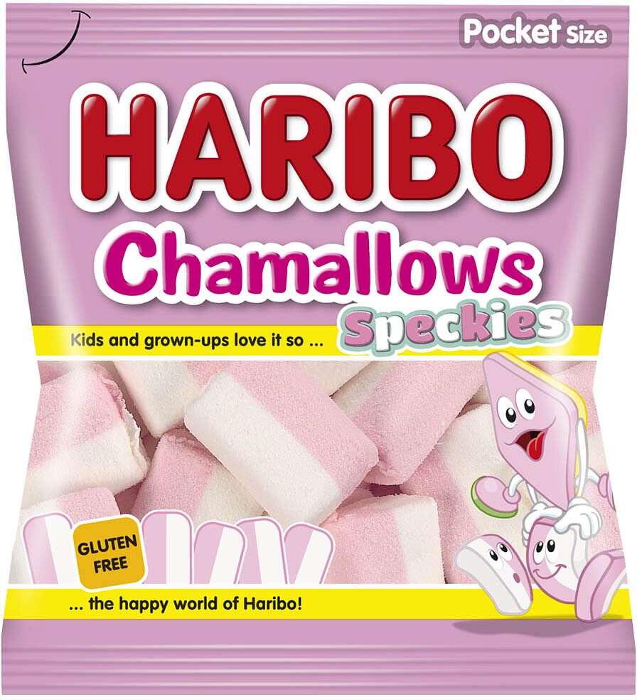 Պաստեղ «Haribo Chamallows Speckies» 90գ
