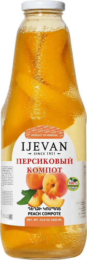 Peach compote "Ijevan" 1l 
