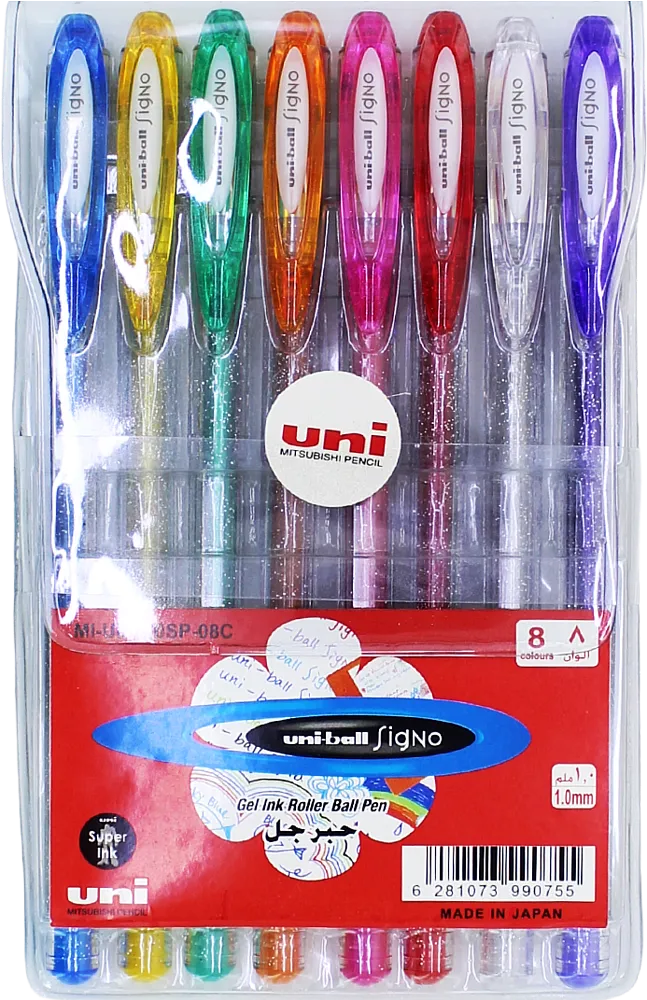 Color pen "Uni Mitsubishi" 8 pcs