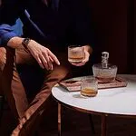 Glasses and a decanter "Krosno" 3pcs

