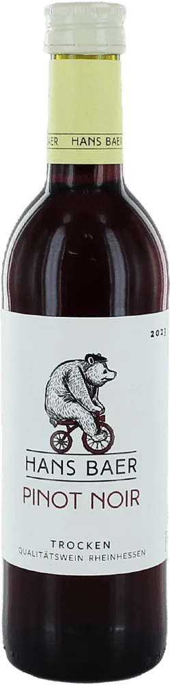 Red wine "Hans Baer Pinot Noir" 250 ml
