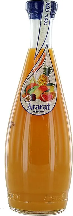 Multifruit juice "Ararat Premium" 0.75l 