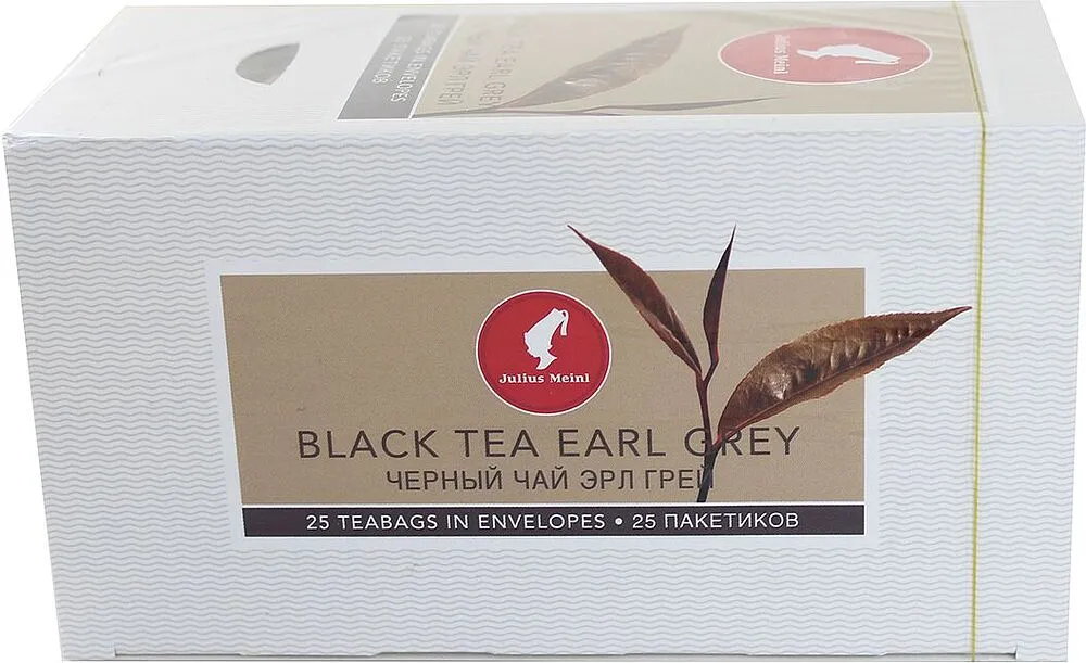Black tea "Julius Meinl Earl Grey" 25*2g
