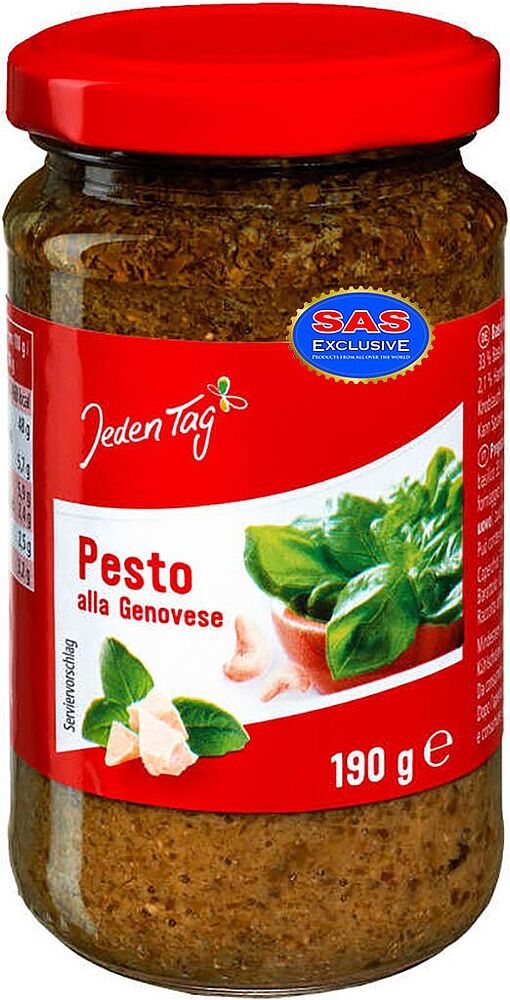 Pesto sauce "Jeden Tag Pesto" 190g