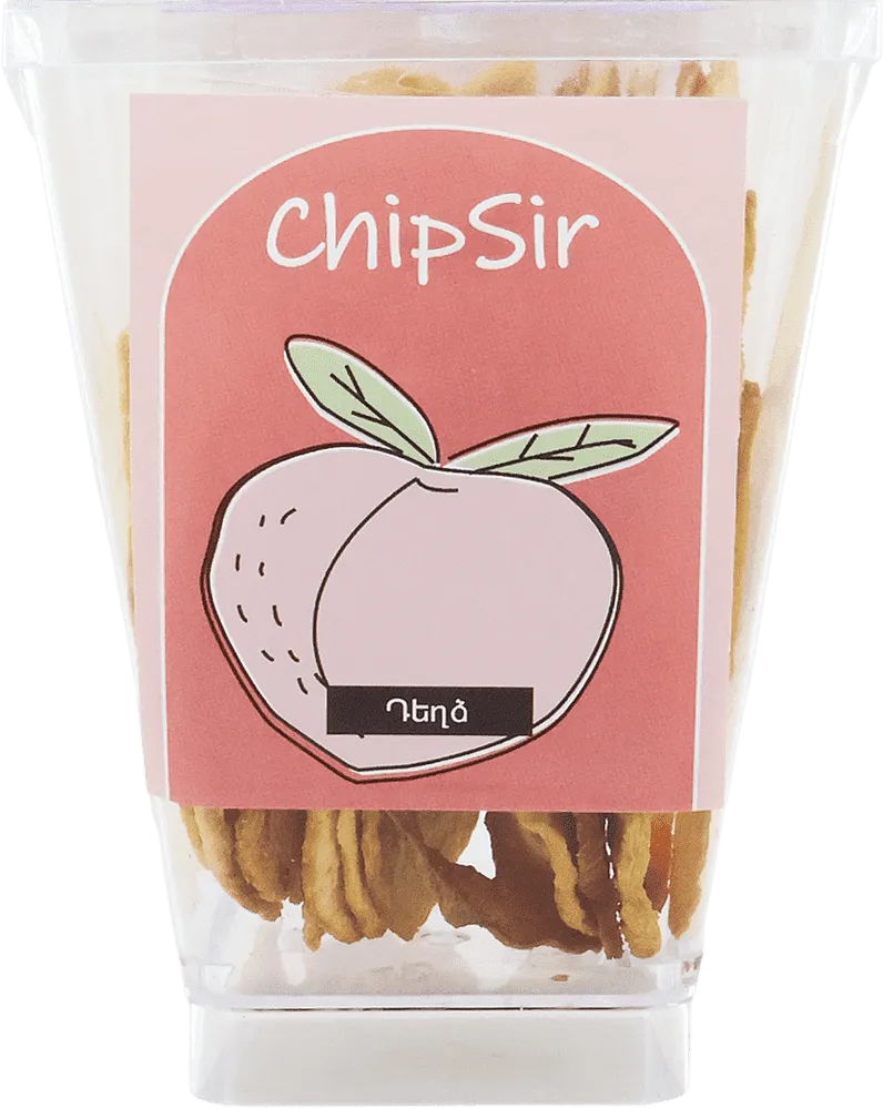 Peach  chips "ChipSir" 50g
