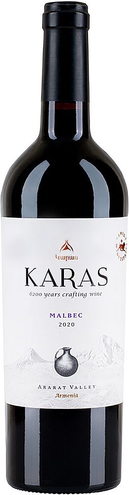 Вино красное "Karas Malbec" 750мл  