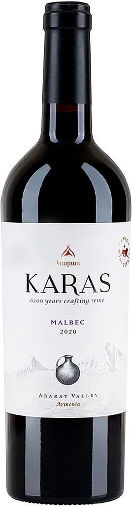 Red wine "Karas Malbec" 0.75l