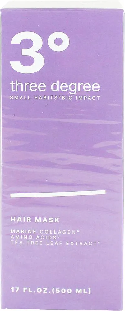 Hair mask "Three Degree" 500ml