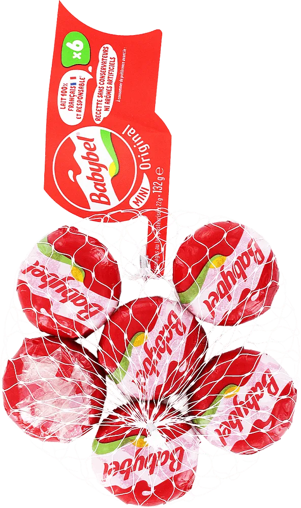 Cheese "Babybel Mini Original" 6*22g