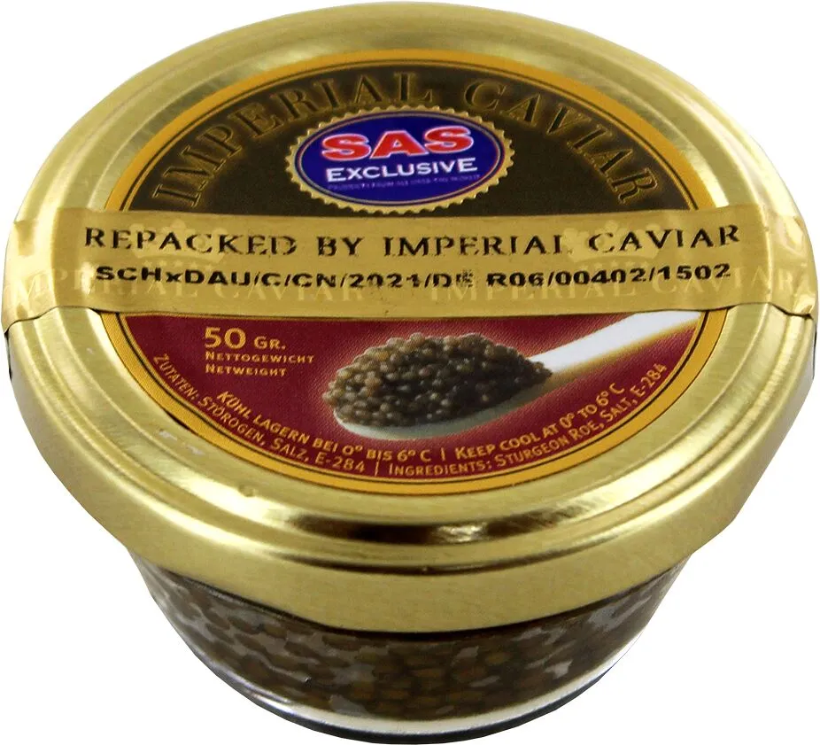 Black caviar "Imperial Caviar"  50g