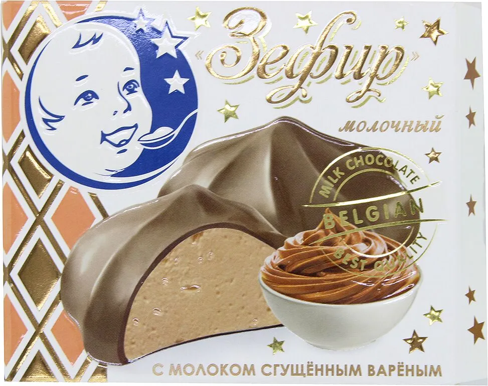Zefir with condensed milk "V. P. Pastuhova" 60g