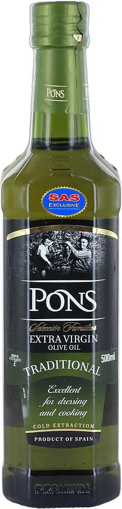 Olive oil "Pons Traditional" 0.5l
