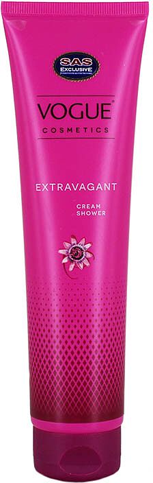 Shower cream "Vogue Cosmetics Extravagant" 160мл