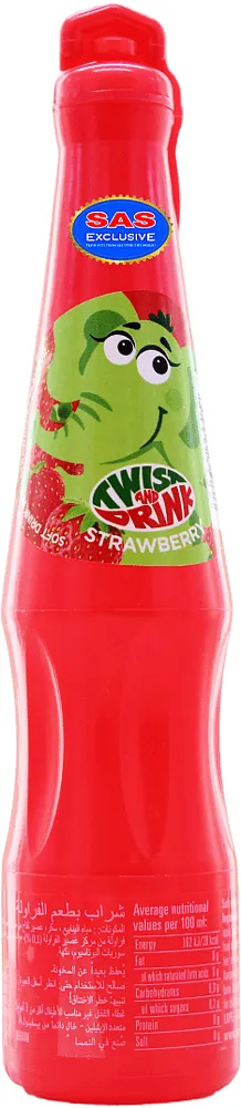 Non-alcoholic strawberry drink "Twist and Drink" 0.2l