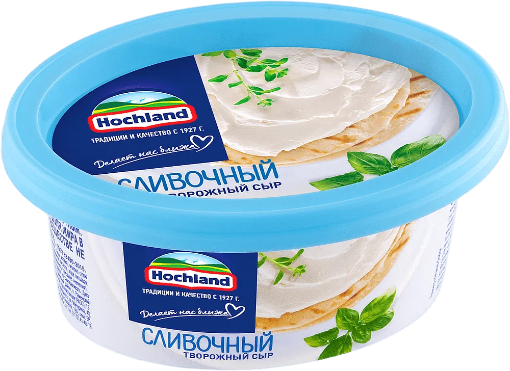 Պանիր կաթնաշոռային սերուցքային «Hochland» 140գ 
