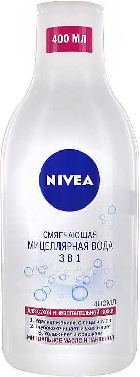 Мицеллярная вода "Nivea" 400мл