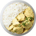Рис и куриная грудка с соусом карри "Тнакан" 500г