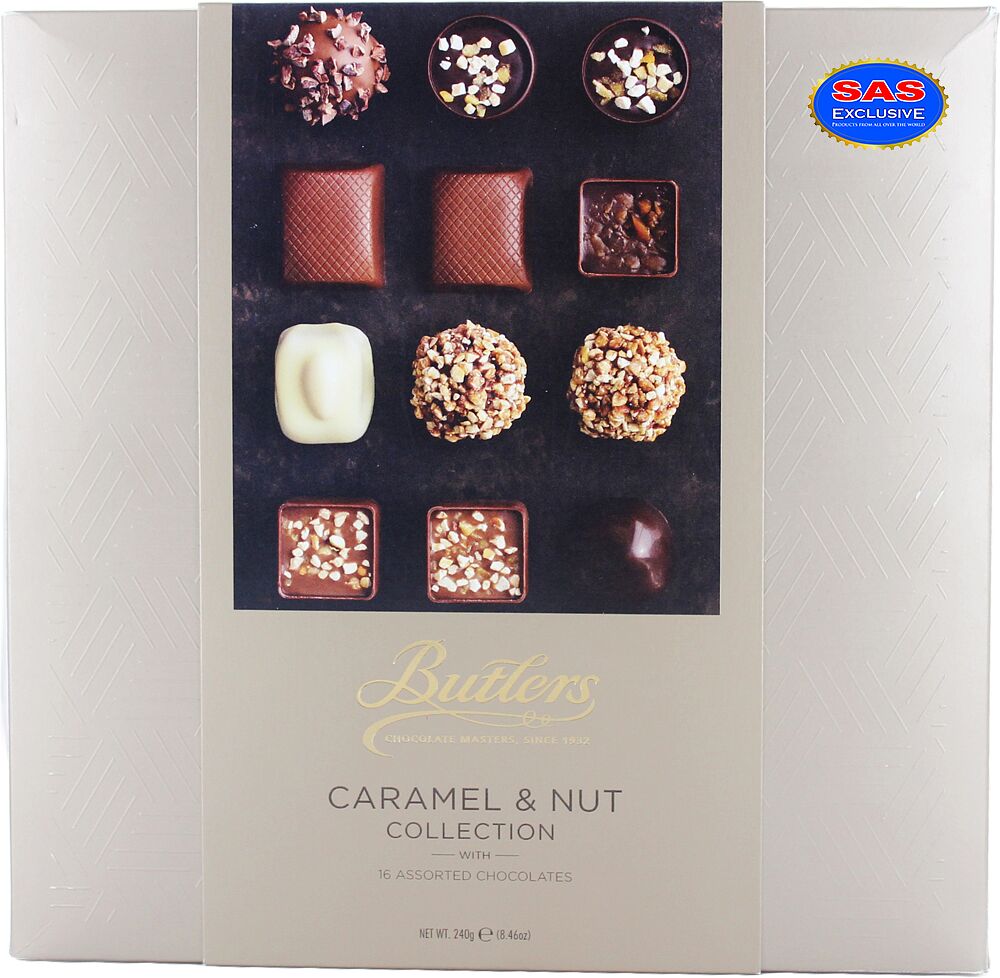 Chocolate candies collection "Butlers" 240g
