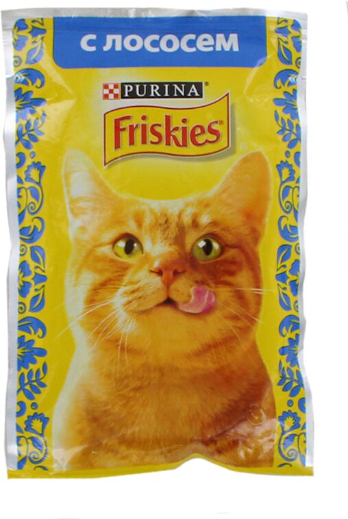 Корм для кошек "Purina Friskies" 85г лосось