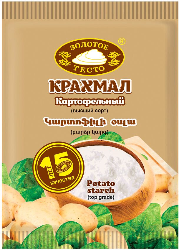 Potato starch "Zolotoe testo" 30g