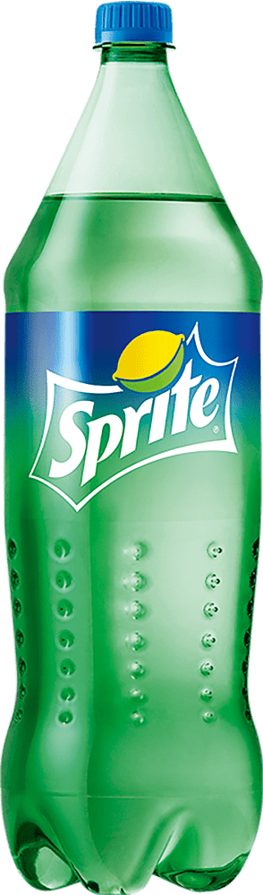 Освежающий газированный напиток  "Sprite" 2л Лимон и лайм
