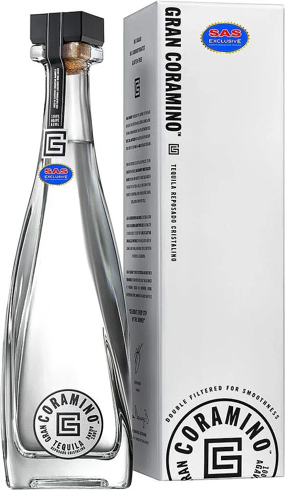 Tequila "Gran Coramino Reposado Cristalino" 0.75l
