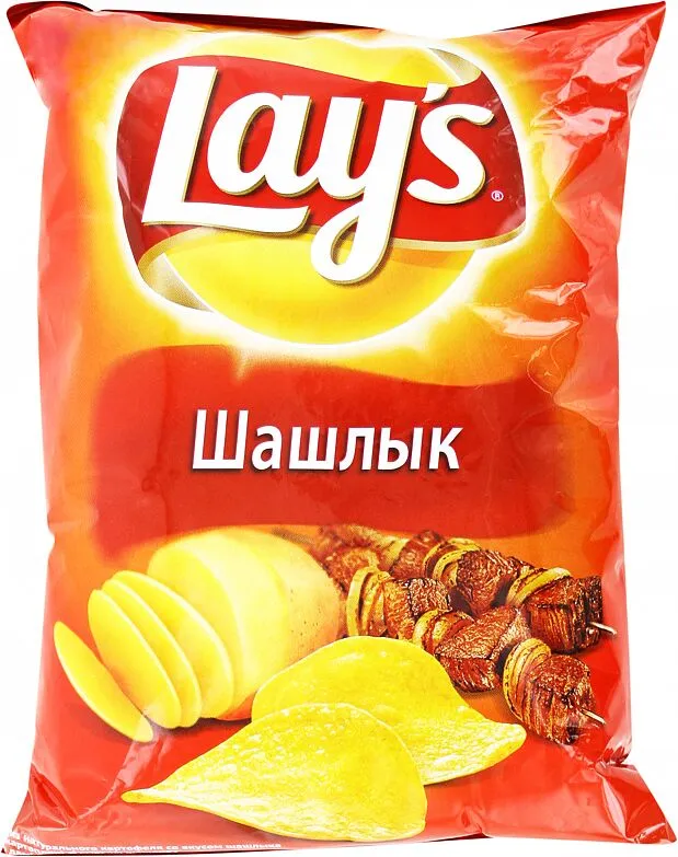BBQ flavored chips "Lay's BBQ" 150g 