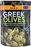 Green pitted olives with lemon & oregano "Gaea" 150g
