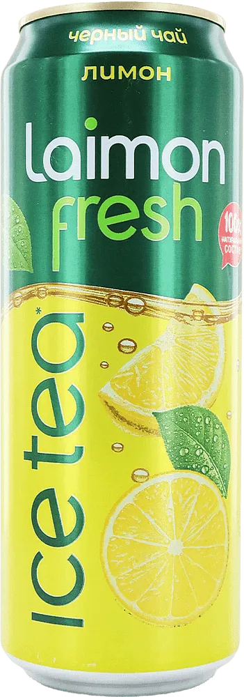 Սառը թեյ կիտրոնի «Laimon Fresh Лимон» 0.45լ
