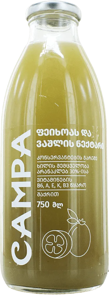 Feijoa & apple nectar "Campa" 750ml
