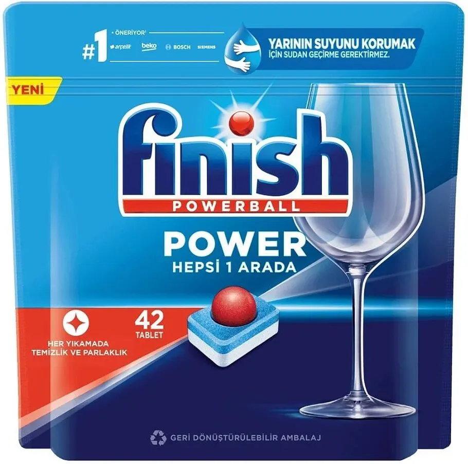 Tablets for dishwasher use "Calgonit Finish Powerball Quantum Max" 42 pcs