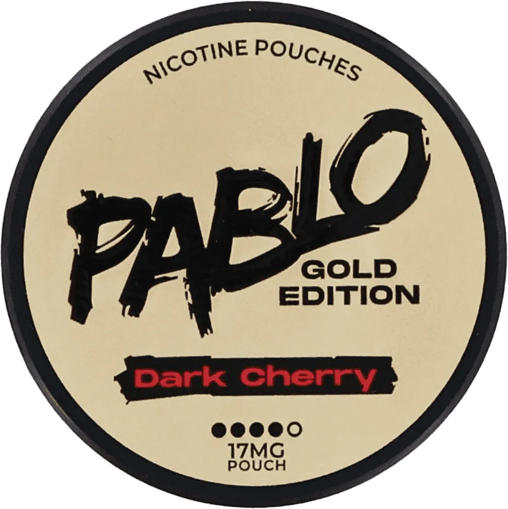 Nicotine cherry flavored pouches "Pablo Gold Edition Dark Cherry" 17mg
