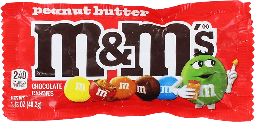 Chocolate dragee with peanut butter "M&M's Peanut Butter" 46.2g