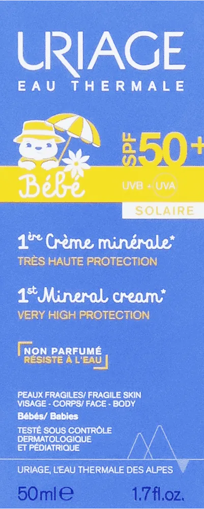 Արևապաշտպան կրեմ մանկական «Uriage Bebe 50 SPF» 50մլ