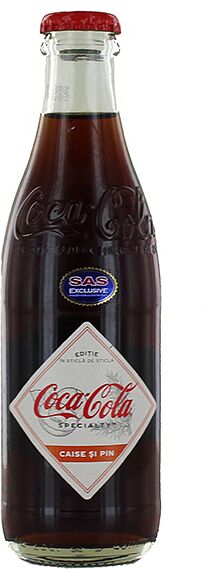 Refreshing carbonated drink "Coca Cola Specialty" 250ml Fruity and woody notes