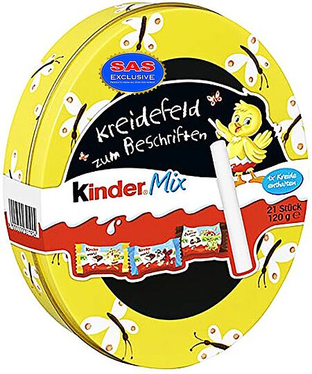 Շոկոլադե կոնֆետներ «Kinder Mix» 120գ