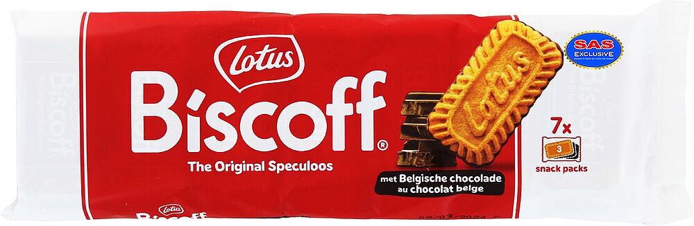 Chocolate cookies "Lotus Biscoff" 154g