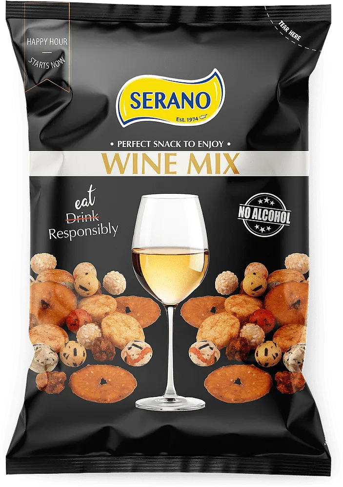 Nut & cracker mixture "Serano Wine Mix" 150g

