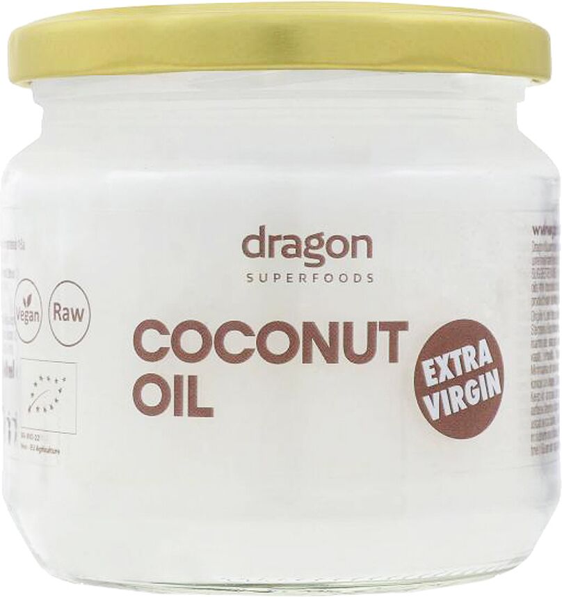 Coconut oil "Dragon Superfoods Extra Virgin" 300ml