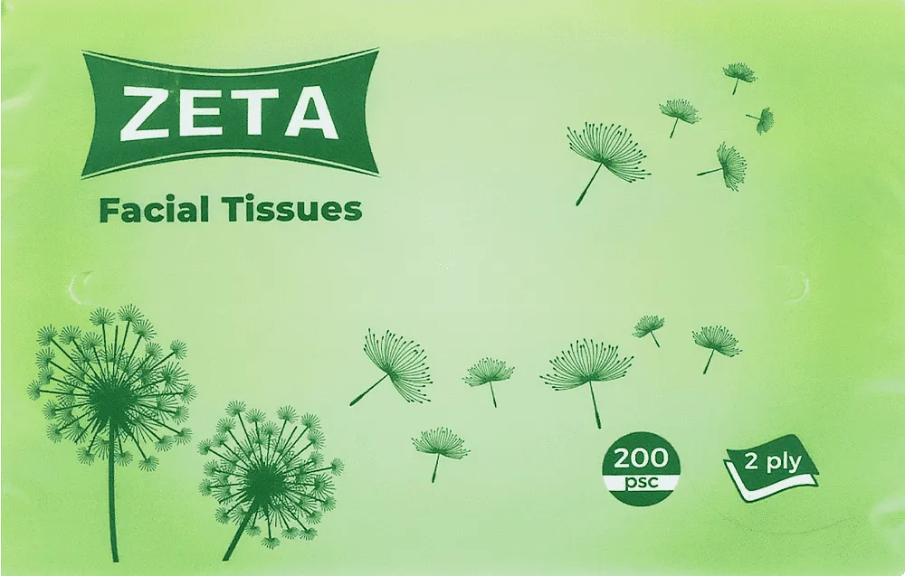 Napkins "Zeta" 200 pcs
