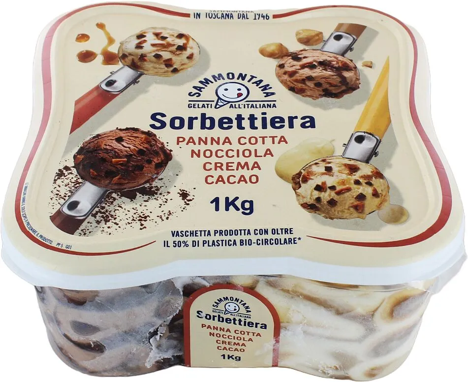 Ice cream "Sammontana Sorbettiera Panna Cotta" 1kg