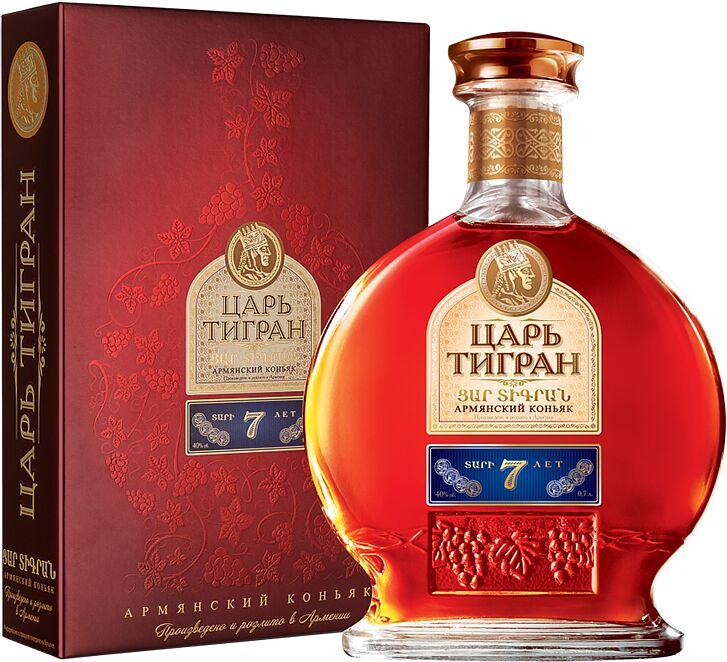 Cognac "Tsar Tigran" 0.5l